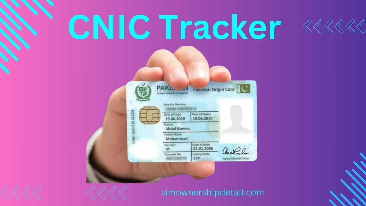 CNIC Tracker Online Pakistan