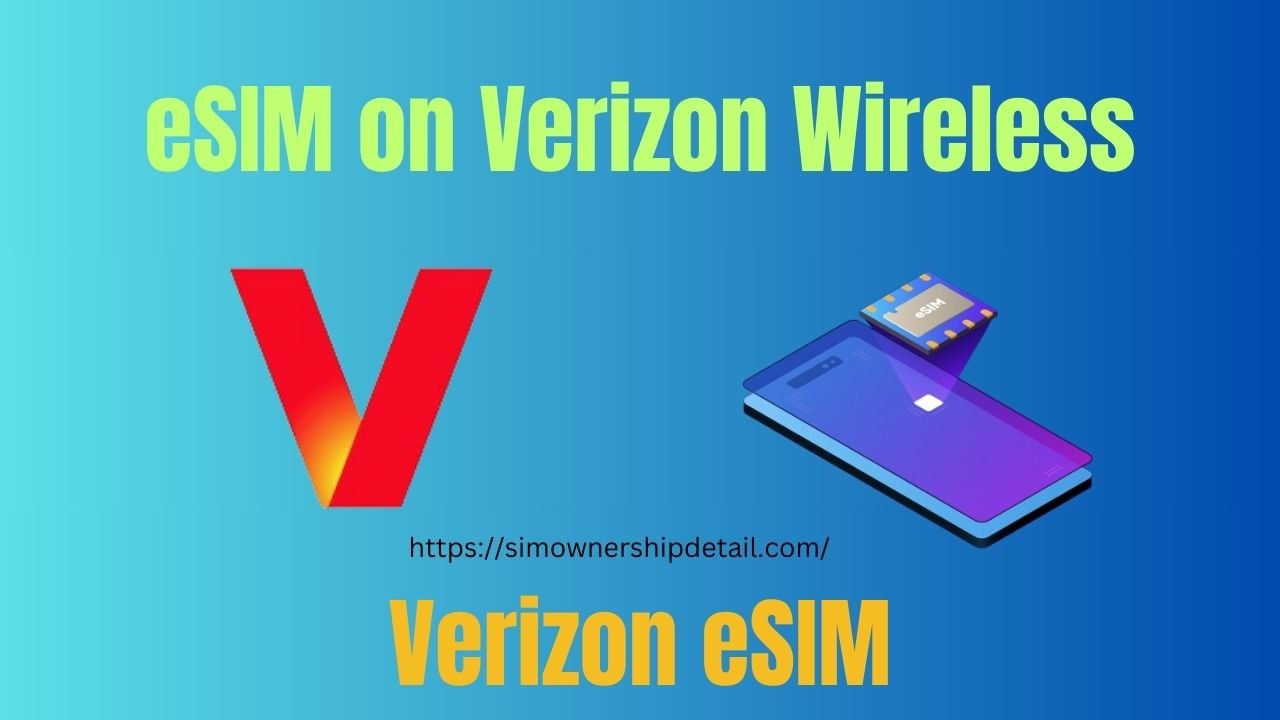 eSIM on Verizon Wireless